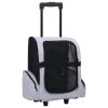 Foldable Multipurpose Pet Trolley Gray